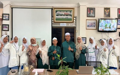 Penyuluhan Kesehatan oleh Alumni SMP Babussalam dari SMK Farmasi Abdurrab