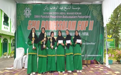 Santri SMP Babussalam Raih Prestasi Gemilang dalam SMA Babussalam CUP 2