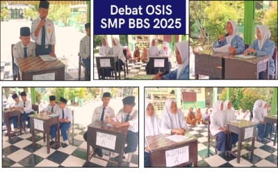 Debat Terbuka OSIS SMP Babussalam 2025 Berlangsung Semarak dan Edukatif