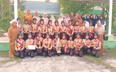 Sapu Prestasi di GMAC Scout 2026, Telang A SMP Babussalam Raih Juara Umum Putri