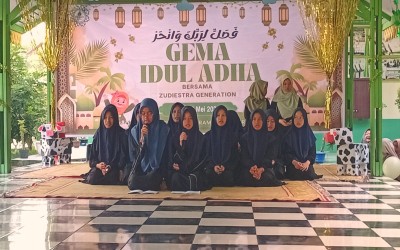 Gema Idul Adha Hari Kedua SMP Babussalam Meriah dengan Lomba Takbiran