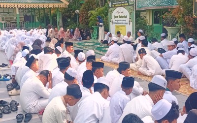 Jumat Mubarokah SMP Babussalam Diisi Dua Motivasi: Disiplin dan Persiapan Asesmen Tengah Semester