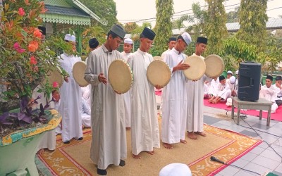 Jumat Mubarokah SMP Babussalam Jadi Panggung Prestasi, Dai Cilik hingga Kompang Tampil Memukau