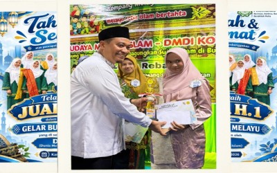 Dai Cilik Juara 1, Kompang Juara 2! Santri SMP Babussalam Tampil Gemilang